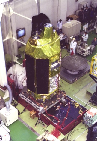 Astro-E clean room