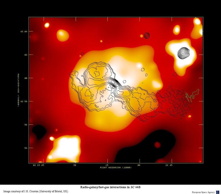 XMM-Newton Image of 3C66b