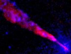 composite X-ray and radio images study of the jet in Cen A.