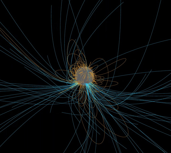 A possible magnetic field configuration for the pulsar J0030+0451