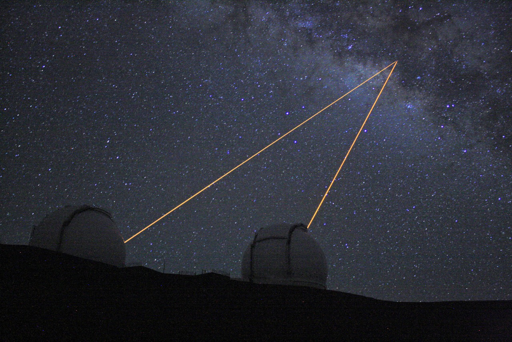 Keck Laser Guide Star Adaptive Optics observation of Sgr A*