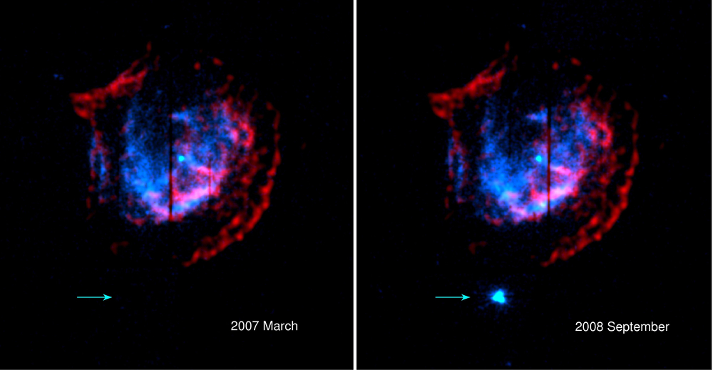 XMM Newton discovery of transient magnetar