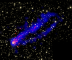 X-ray and optical image of ESO 137-001