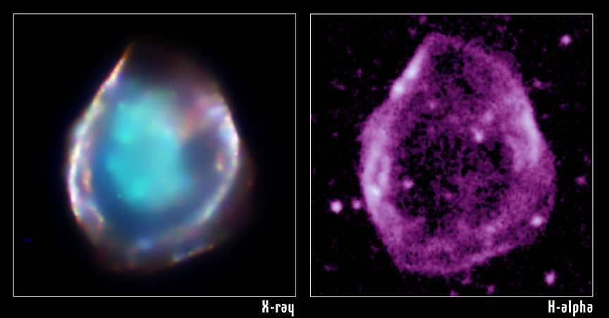 CHANDRA and optical image of DEM L71