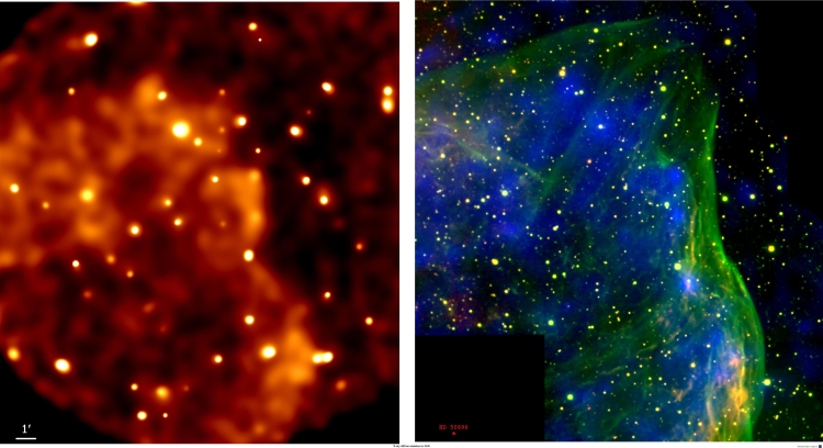 XMM and Optical images of S308