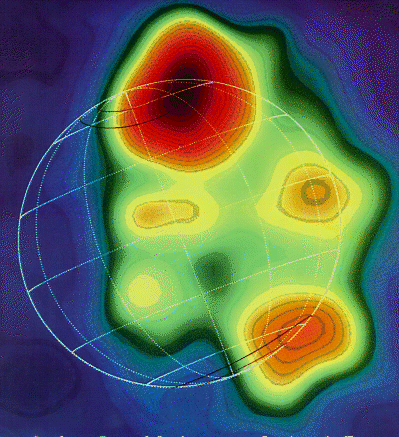 HRI image of Jupiter during Shoemaker-Levy collision