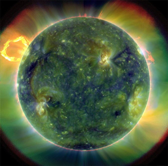 EUV sun by SDO