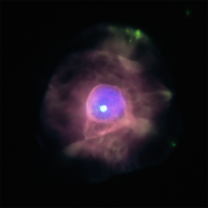 Optical and X-ray composite image of IC 4593