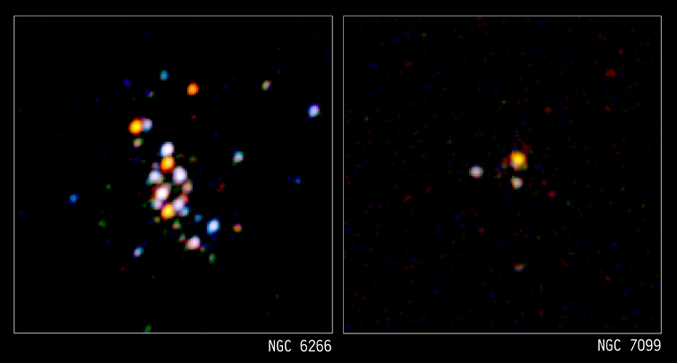 ngc6266 and ngc7099 chandra image