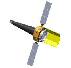 Artist rendition of the Advanced X-ray Imaging Satellite (AXIS)