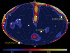 INTEGRAL distribution map of faint GRBs