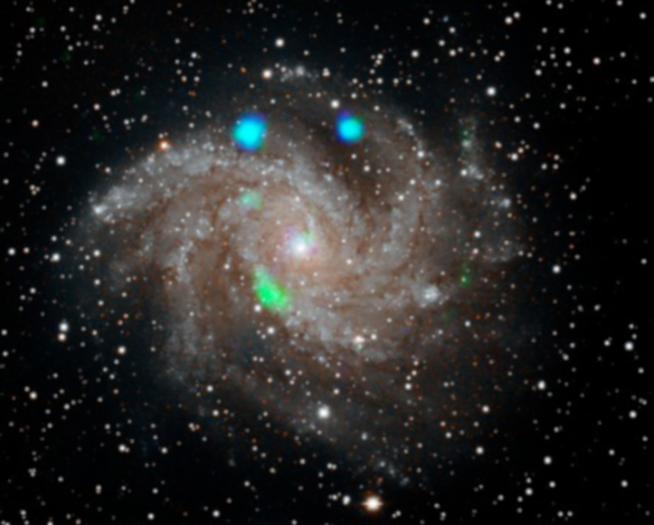 NuSTAR view of ultra-luminous X-ray sources in the Fireworks galaxy