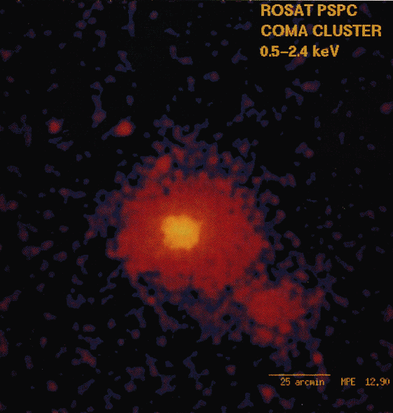 ROSAT image Coma Cluster