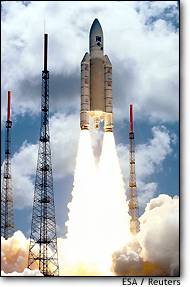 XMM Satellite Ariane Launch