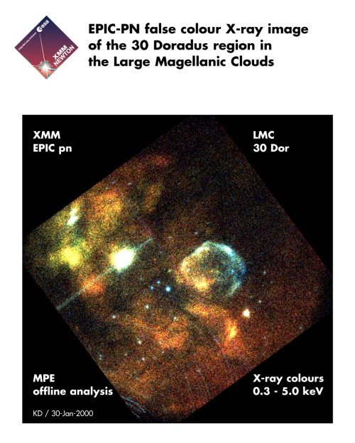 XMM-Newton PN First Light - 30 Dor