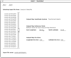 TRANSMAP Input Window