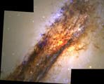 HST Image of Center of Centaurus A