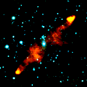 Radio and Optical Montage of PKS 2356-61