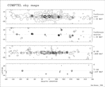 Four COMPTEL Maps of Milky Way