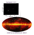 Observed EGRET Sky and Virgo Region