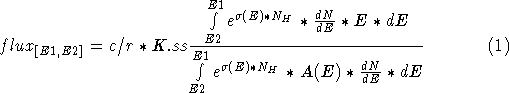 flux equation