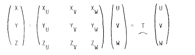 transformation matrix