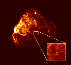 X-ray image of Puppis A