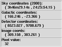 /xtk coordinate info